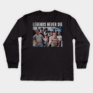 Legends Never Die - The Sandlot Kids Long Sleeve T-Shirt